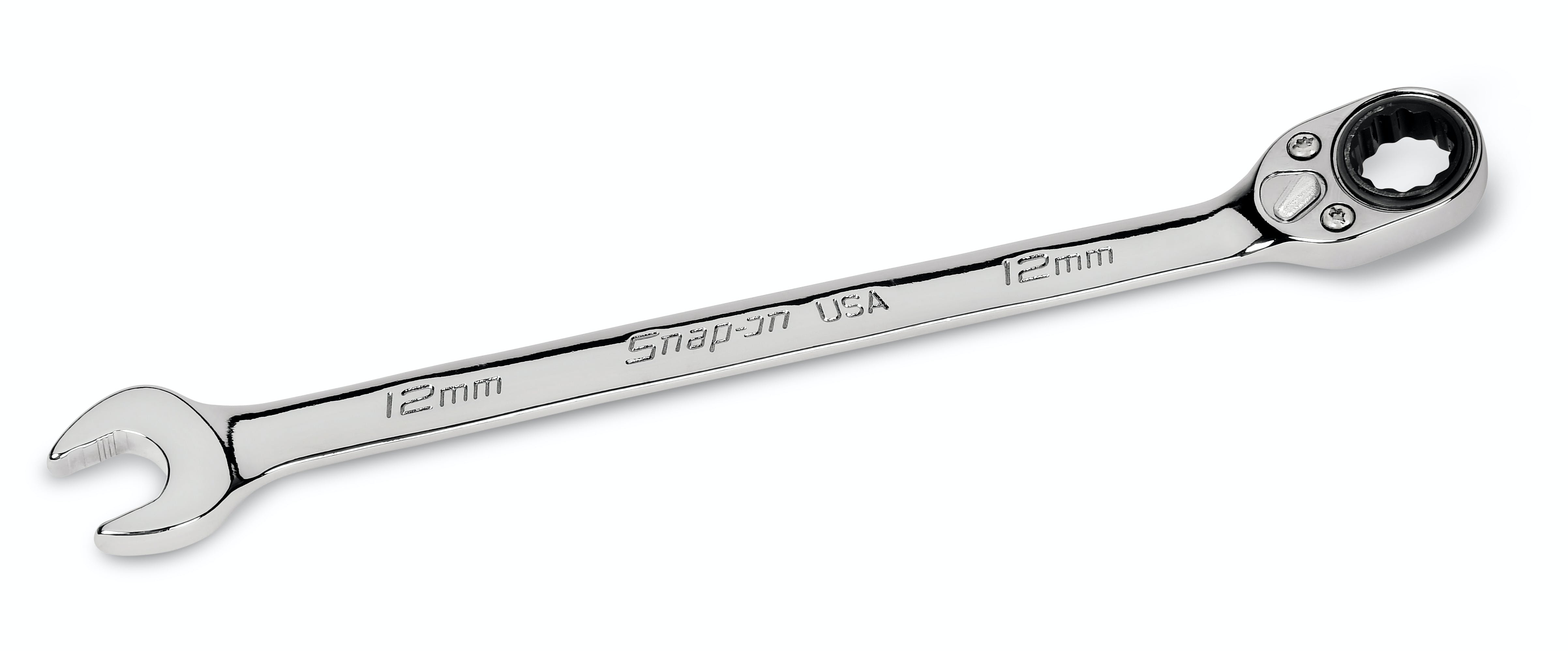 12 mm 12-Point Flank Drive® Plus Reverse Ratcheting Combination Wrench | SOXRRM12A 12 mm 12-Point Flank Drive® Plus Reverse Ratcheting Combination Wrench | SOXRRM12A